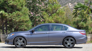 The current Honda Accord Sport - the wheels really accentuate the rear haunches from a rear-3/4 view in person.